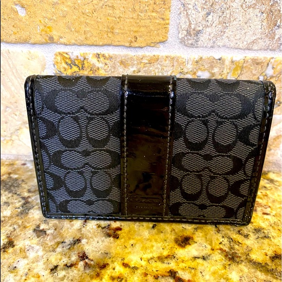 Coach Handbags - COACH card/travel fold over wallet